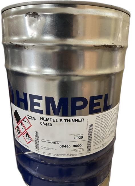 Words 3,125; Pages 7; Preview; Full text; Material Safety Data Sheet Protective Clothing HCS DOT Class 3 Flammable liquid. . Hempel thinner 08450 msds pdf